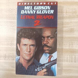 Lethal Weapon 2 1989 Director’s Cut VHS Richard Donner Mel Gibson Danny Glover
